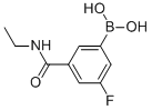 5-(ETHYLCARBAMOYL)-3-FLUOROBENZENEBORONIC ACID CAS#: 874219-38-2