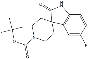 5-FLUORO-1,2-DIHYDRO-2-OXO-SPIRO[3H-INDOLE-3,4'-PIPERIDINE]-1'-CARBOXYLIC ACID 1,1-DIMETHYLETHYL ESTER CAS#: 866028-06-0