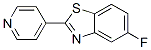 5-FLUORO-2-(PYRIDIN-4-YL)BENZO[D]THIAZOLE CAS#: 885272-03-7