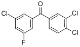 5-FLUORO-3,3',4'-TRICHLOROBENZOPHENONE CAS#: 844885-33-2