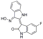 5'-Fluoro-1H,1'H-[2,3']biindolylidene-3,2'dione3-oxime CAS#: 861214-33-7