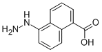 5-HYDRAZINO-NAPHTHALENE-1-CARBOXYLIC ACID CAS#: 887595-13-3