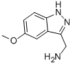 5-METHOXY-1H-INDAZOL-3-YL-METHYLAMINE CAS#: 885271-81-8