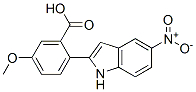 5-METHOXY-2-(5-NITRO-1H-INDOL-2-YL)BENZOIC ACID CAS#: 885271-46-5