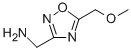 [5-(METHOXYMETHYL)-1,2,4-OXADIAZOL-3-YL]METHYLAMINE CAS#: 893748-77-1