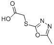 (5-METHYL-[1,3,4]OXADIAZOL-2-YLSULFANYL)-ACETIC ACID CAS#: 842965-64-4