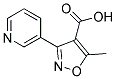 5-METHYL-3-PYRIDIN-3-YL-ISOXAZOLE-4-CARBOXYLIC ACID CAS#: 842958-54-7