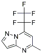 5-METHYL-7-PENTAFLUOROETHYL-PYRAZOLO[1,5-A]-PYRIMIDINE CAS#: 869951-80-4