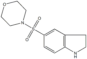 5-(MORPHOLIN-4-YLSULFONYL)INDOLINE CAS#: 874594-02-2