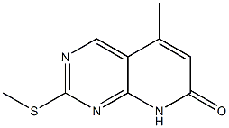 5-Methyl-2-(Methylthio)pyrido[2,3-d]pyriMidin-7(8H)-one CAS#: 850628-76-1