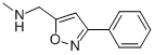5-[(Methylamino)methyl]-3-phenylisoxazole 97% CAS#: 852431-00-6