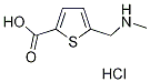 5-[(Methylamino)methyl]thiophene-2-carboxylic acid hydrochloride CAS#: 893741-48-5