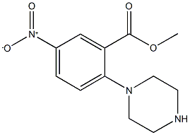 5-NITRO-2-PIPERAZIN-1-YL-BENZOIC ACID METHYL ESTER CAS#: 886360-73-2