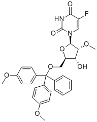 5'-O-(DIMETHOXYTRITYL)-5-FLUORO-2'-O-METHYLURIDINE CAS#: 869355-45-3