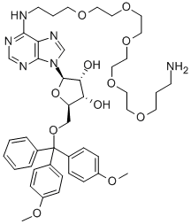 5'-O-(DIMETHOXYTRITYL)-N6-[((((3-AMINOPROPOXY(ETHOXY))-ETHOXY)ETHOXY)ETHOXY) PROPYL]ADENOSINE CAS#: 869354-92-7