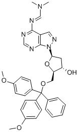 5'-O-DIMETHOXYTRITYL-N6-(N,N-DIMETHYLAMINOMETHYLENE)-8-AZA-7-DEAZA-2'-DEOXYADENOSINE CAS#: 869355-14-6