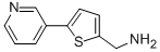 (5-PYRID-3-YLTHIEN-2-YL)METHYLAMINE CAS#: 837376-47-3
