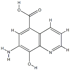 5-Quinolinecarboxylicacid,7-amino-8-hydroxy-(6CI) CAS#: 857208-23-2