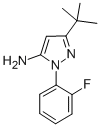 5-TERT-BUTYL-2-(2-FLUORO-PHENYL)-2H-PYRAZOL-3-YLAMINE CAS#: 845866-86-6
