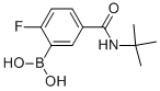 5-(TERT-BUTYLCARBAMOYL)-2-FLUOROBENZENEBORONIC ACID CAS#: 874289-51-7