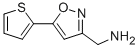 (5-THIEN-2-YLISOXAZOL-3-YL)METHYLAMINE CAS#: 852180-45-1