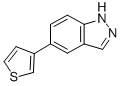 5-THIOPHEN-3-YL-1H-INDAZOLE CAS#: 885272-41-3