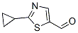 5-Thiazolecarboxaldehyde,  2-cyclopropyl- CAS#: 877385-86-9