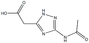 [5-(acetylamino)-4H-1,2,4-triazol-3-yl]acetic acid(SALTDATA: FREE) CAS#: 869942-33-6