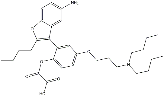 (5-amino-2-butyl-3-benzofuranyl)[4-[3-(dibutylamino)propoxy]phenyl]-,oxalate CAS#: 851014-95-4