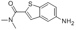 5-amino-N,N-dimethyl-1-benzothiophene-2-carboxamide CAS#: 832103-01-2