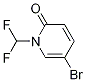 5-broMo-1-(difluoroMethyl)-1,2-dihydropyridin-2-one CAS#: 832735-57-6