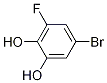 5-broMo-3-fluorobenzene-1,2-diol CAS#: 876861-29-9