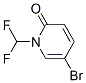5-bromo-1-(difluoromethyl)pyridin-2(1H)-one CAS#: 832735-61-2