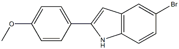 5-bromo-2-(4-methoxyphenyl)-1H-indole CAS#: 851530-48-8