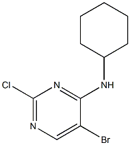 5-bromo-2-chloro-N-cyclohexy-4-Pyrimidinamine CAS#: 864655-05-0