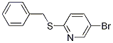 5-bromo-2-[(phenylmethyl)thio]pyridine CAS#: 874959-69-0