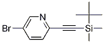 5-bromo-2-[(tert-butyl-dimethyl-silanyl)-ethynyl]-pyridine CAS#: 866929-82-0