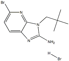 5-bromo-3-neopentyl-3H-imidazo[4,5-b]pyridin-2-amine hydrobromide CAS#: 862507-89-9