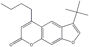 5-butyl-3-tert-butylfuro[3,2-g]chromen-7-one CAS#: 858749-27-6