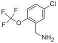 (5-chloro-2-(trifluoromethoxy)phenyl)methanamine CAS#: 874821-50-8