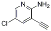 5-chloro-3-ethynylpyridin-2-amine CAS#: 866318-88-9