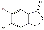 5-chloro-6-fluoro-2,3-dihydroinden-1-one CAS#: 881190-94-9