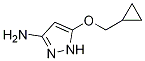 5-(cyclopropylMethoxy)-1H-pyrazol-3-aMine CAS#: 852443-66-4