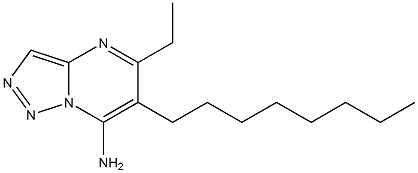 5-ethyl-6-octyl-[1,2,3]triazolo[1,5-a]pyriMidin-7-aMine CAS#: 865318-97-4