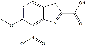 5-methoxy-4-nitrobenzo[d]thiazole-2-carboxylic acid CAS#: 886745-59-1