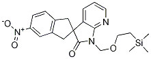 5-nitro-1'-((2-(triMethylsilyl)ethoxy)Methyl)-1,3-dihydrospiro[indene-2,3'-pyrrolo[2,3-b]pyridin]-2'(1'H)-one CAS#: 879132-49-7