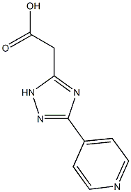 (5-pyridin-4-yl-4H-1,2,4-triazol-3-yl)acetic acid(SALTDATA: H2O) CAS#: 881939-76-0