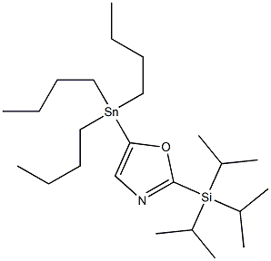 5-(tributylstannyl)-2-(triisopropylsilyl)oxazole CAS#: 869542-43-8