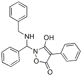 5(2H)-Isoxazolone,  3-hydroxy-4-phenyl-2-[phenyl[(phenylmethyl)amino]methyl]- CAS#: 866097-25-8