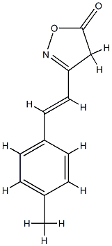 5(4H)-Isoxazolone,3-[(1E)-2-(4-methylphenyl)ethenyl]-(9CI) CAS#: 820967-84-8